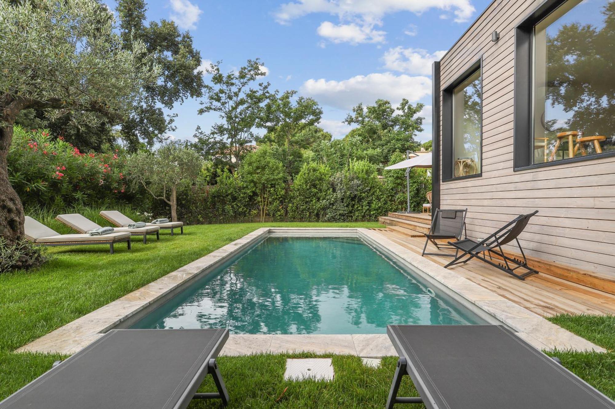 Villa La Temana, 18Km De Saint-Tropez Cavalaire-sur-Mer Exteriör bild